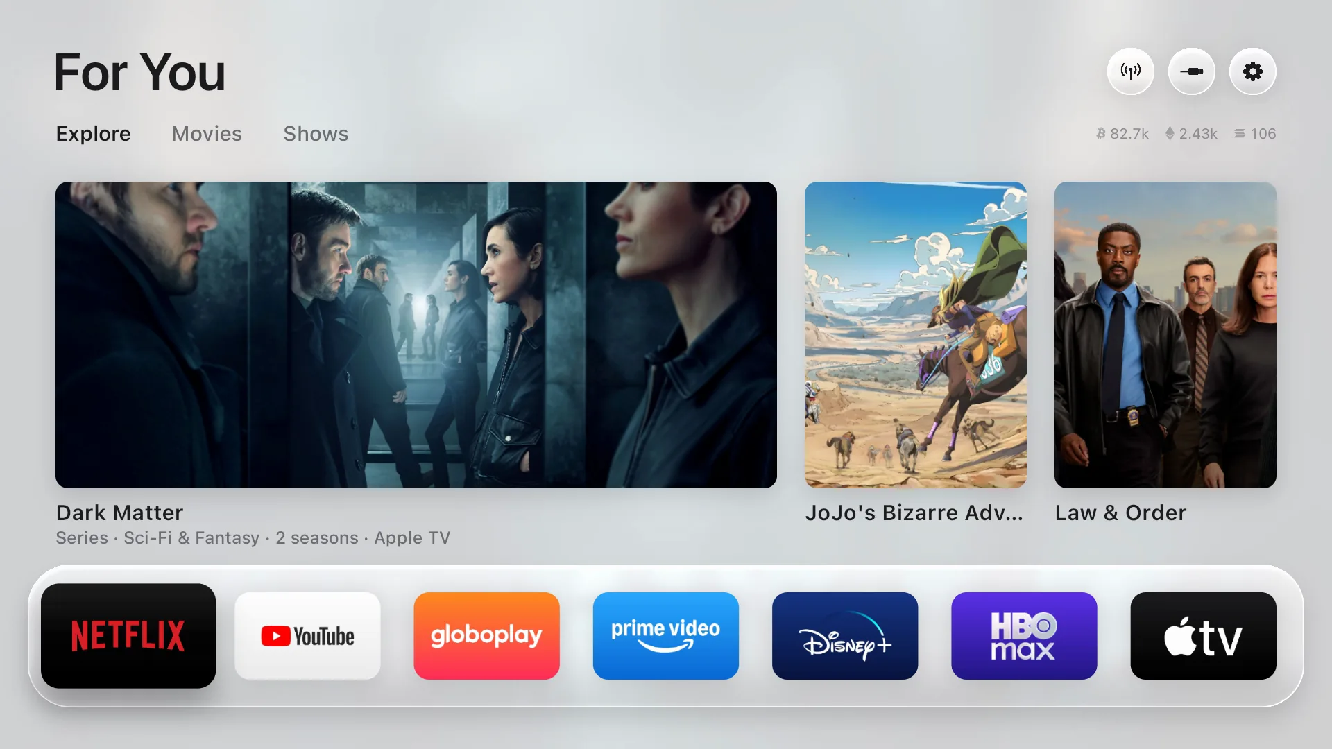 Free My TV 白天浅色模式